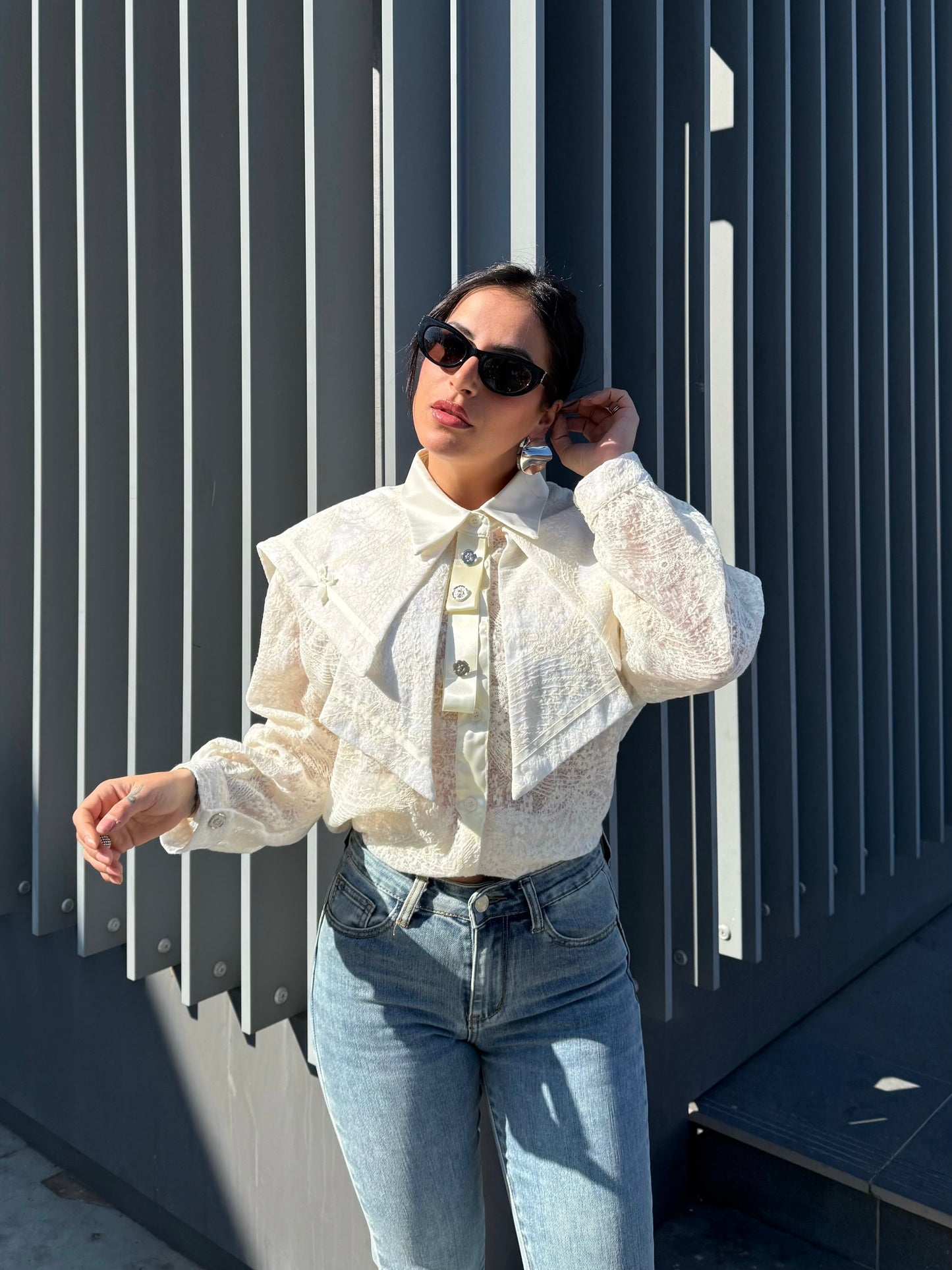 Camicia Panna Elodie