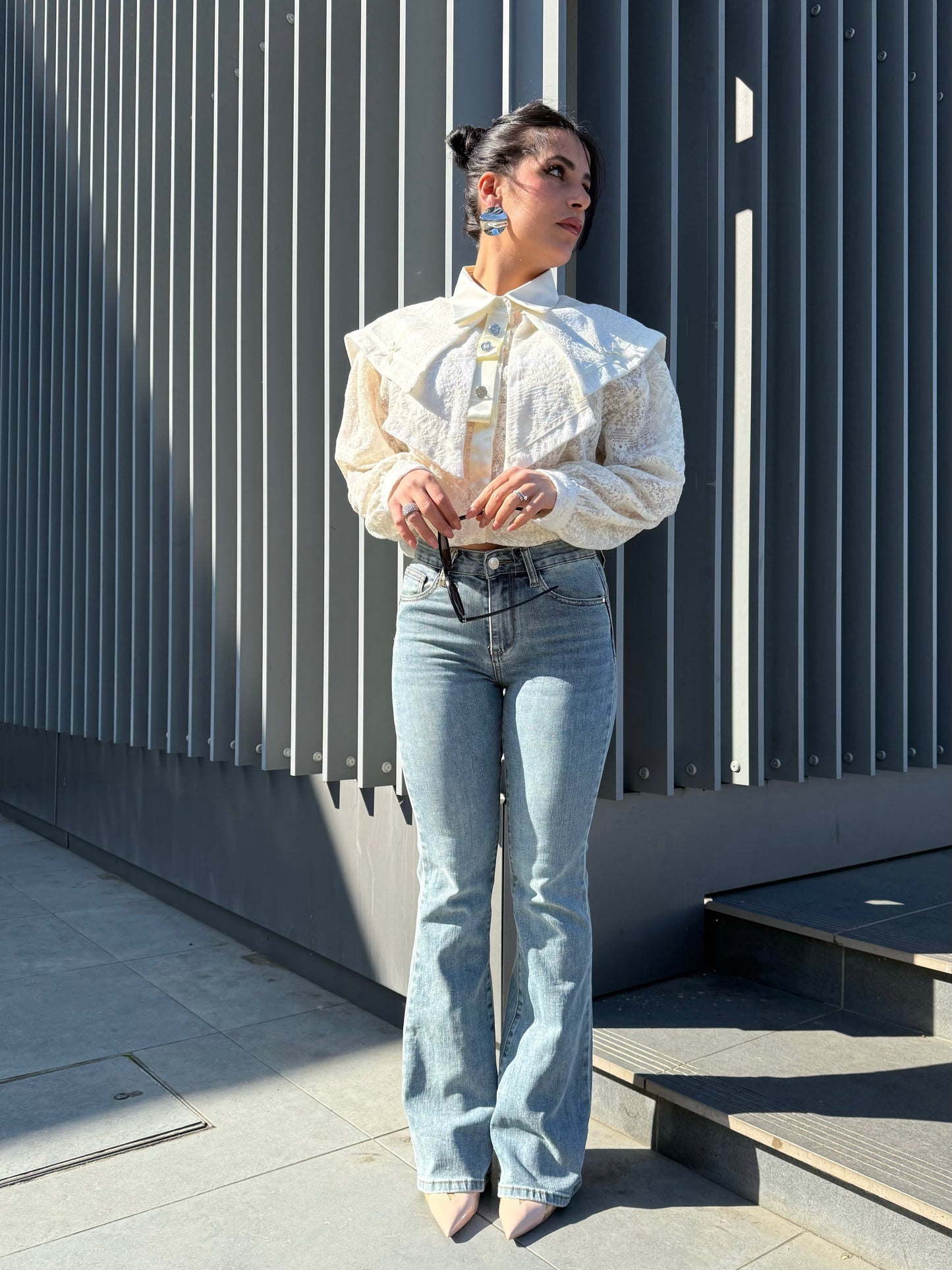 Camicia Panna Elodie