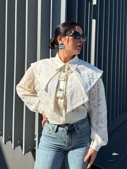 Camicia Panna Elodie