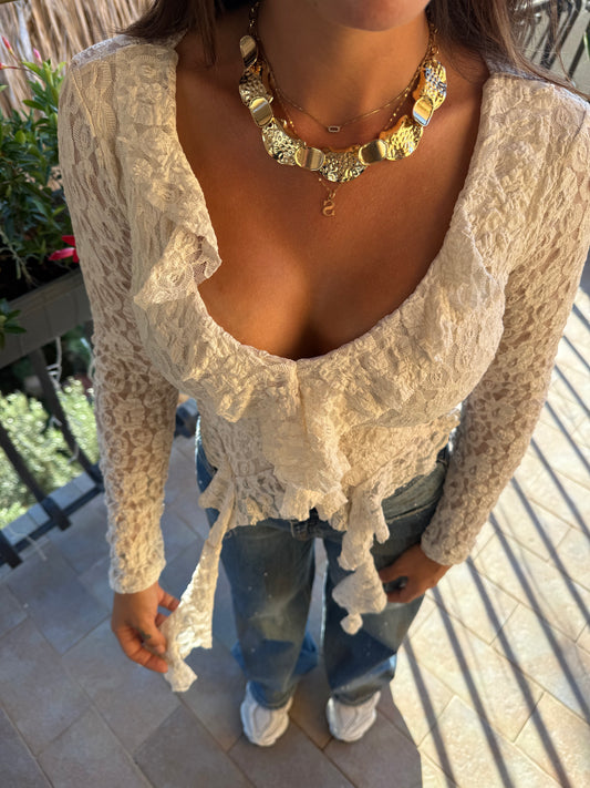 Maglia Viviana Panna