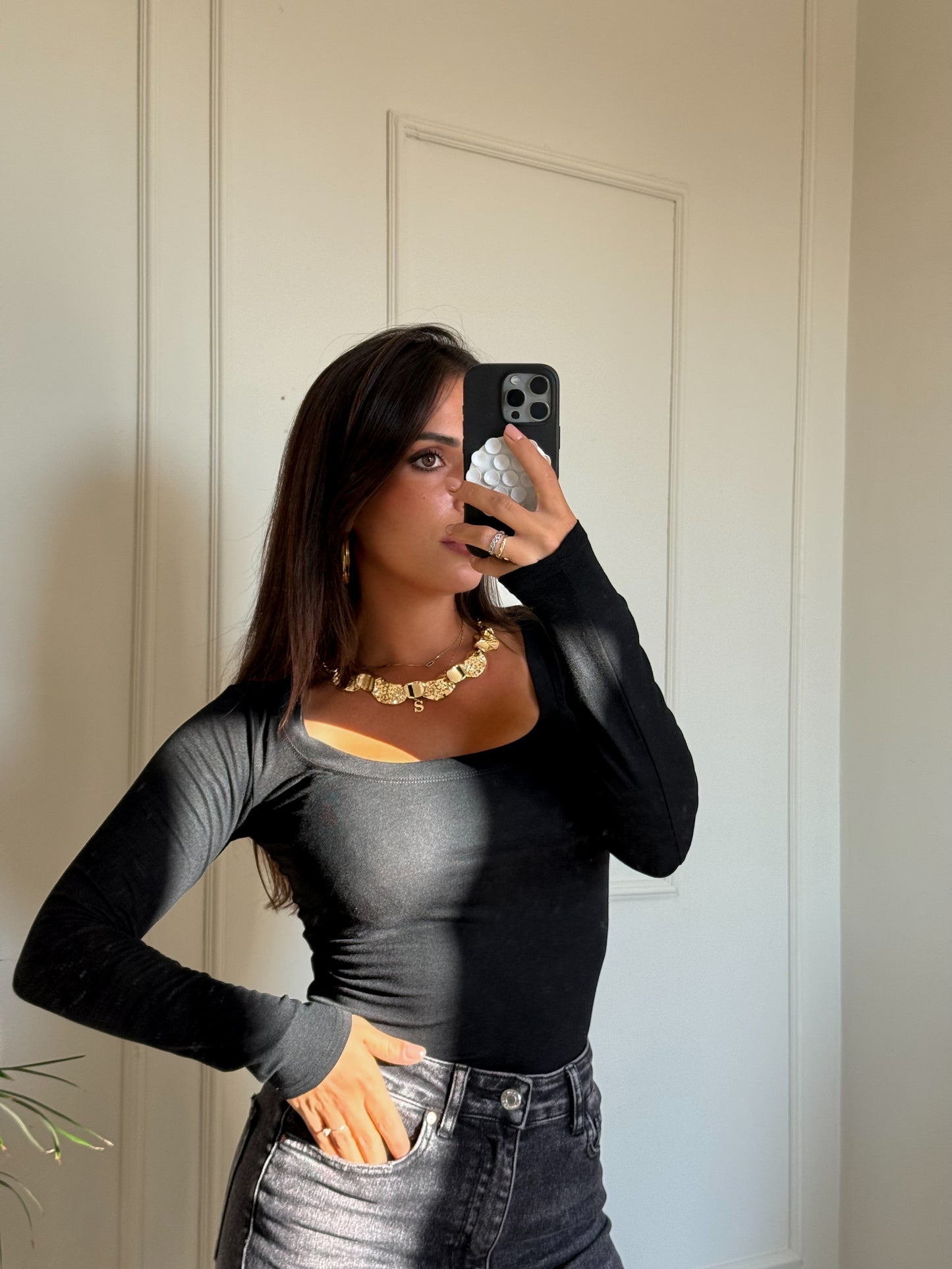 Maglia Basic  Zoe Nera