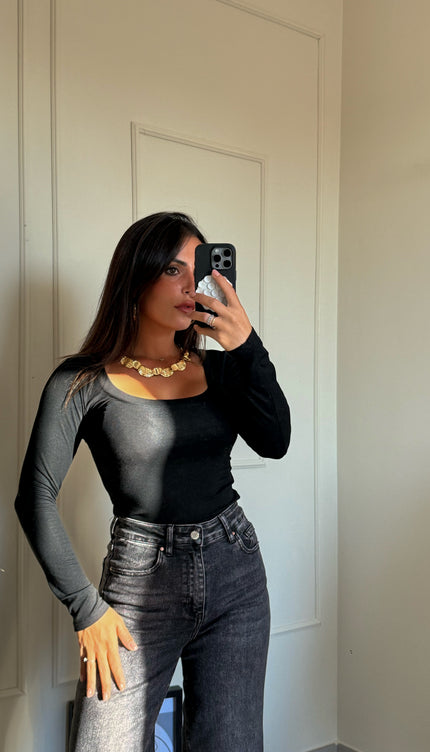 Maglia Basic  Zoe Nera