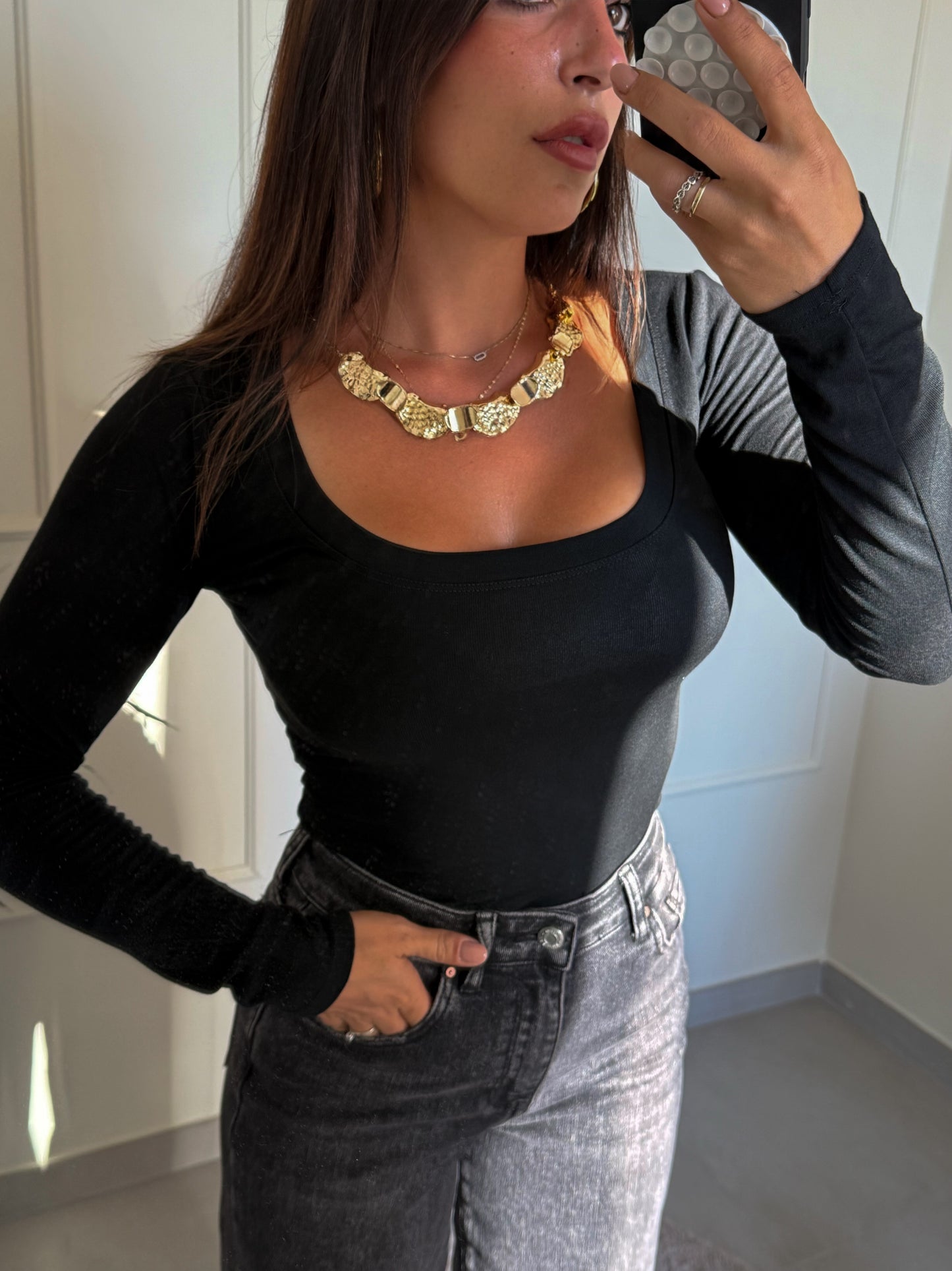 Maglia Basic  Zoe Nera