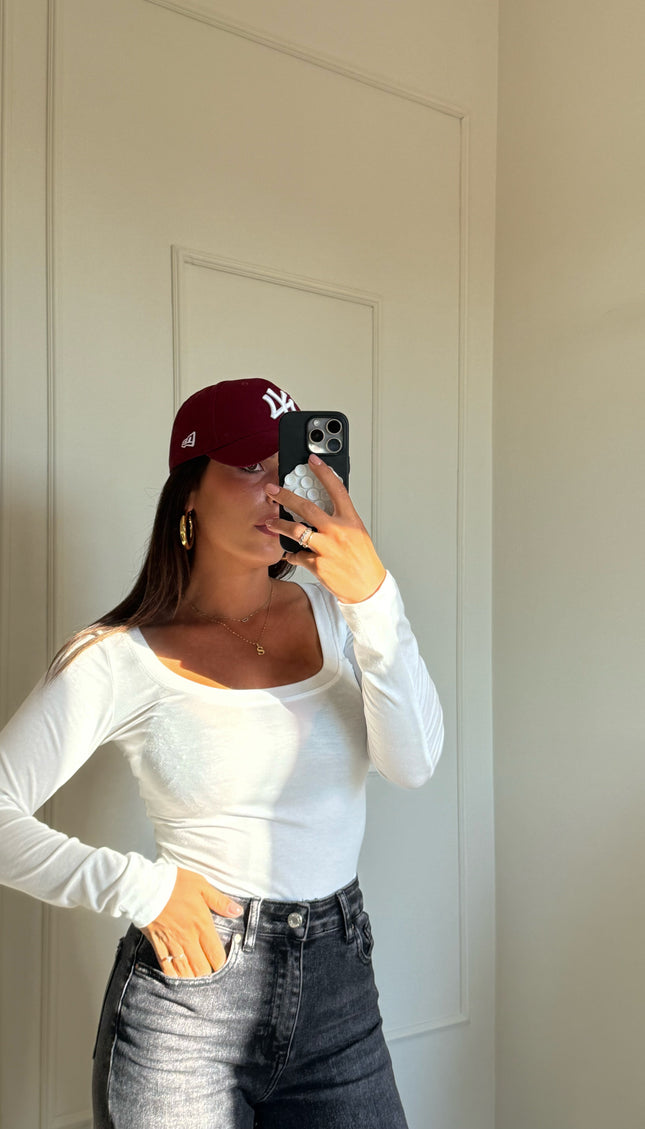 Maglia Basic Zoe Bianca