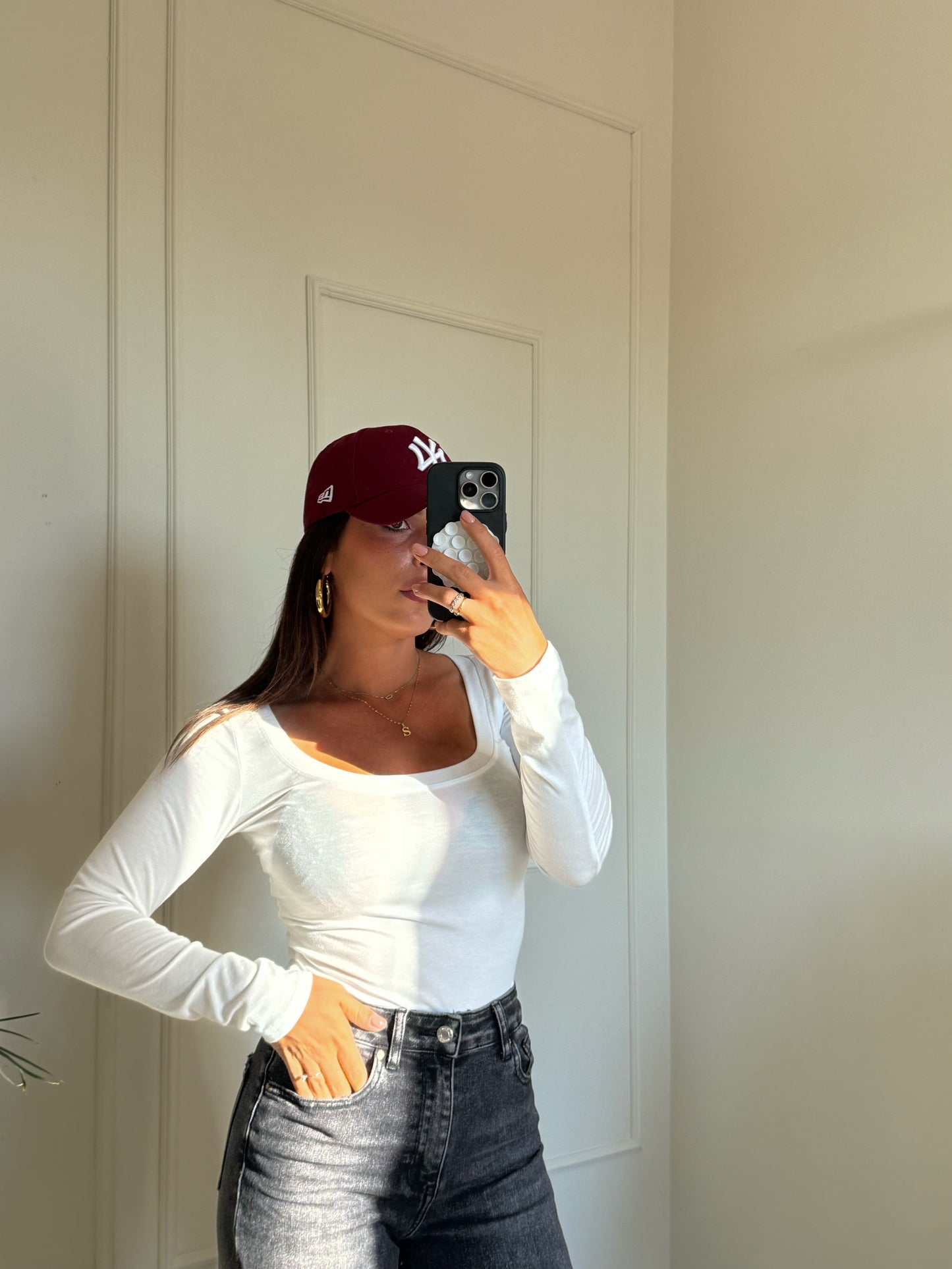 Maglia Basic Zoe Bianca