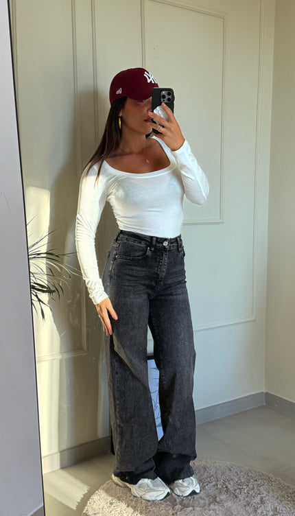 Maglia Basic Zoe Bianca