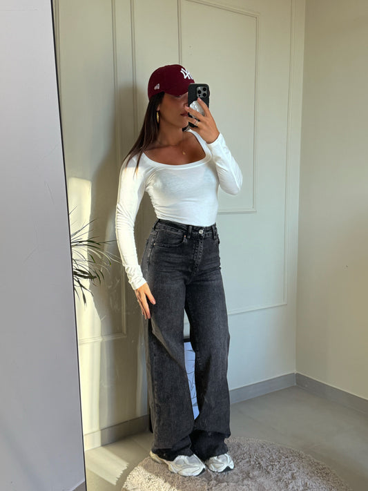 Maglia Basic Zoe Bianca