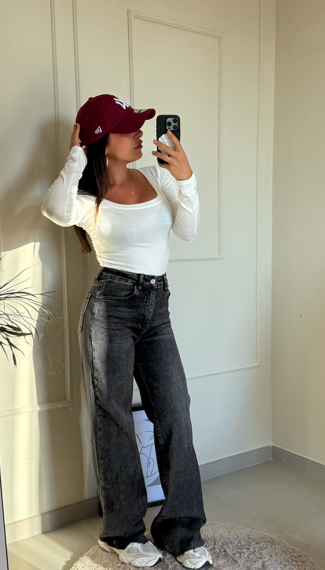 Maglia Basic Zoe Bianca