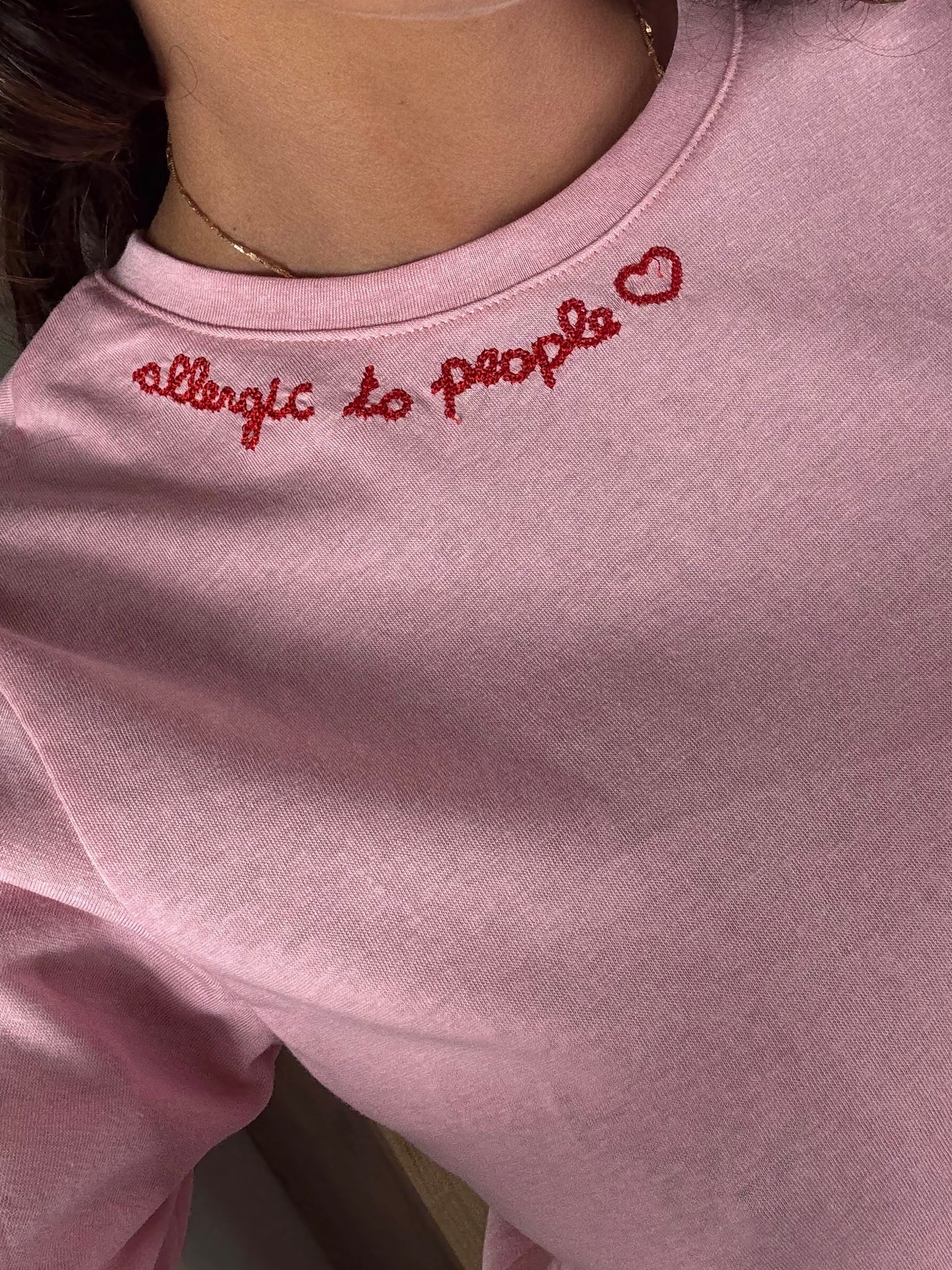 T Shirt Allergic To People