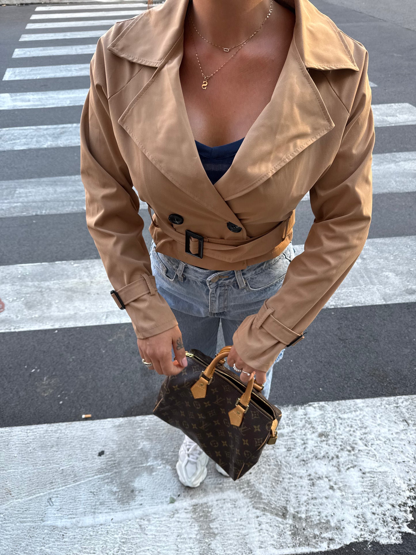 Trench Crop Camel