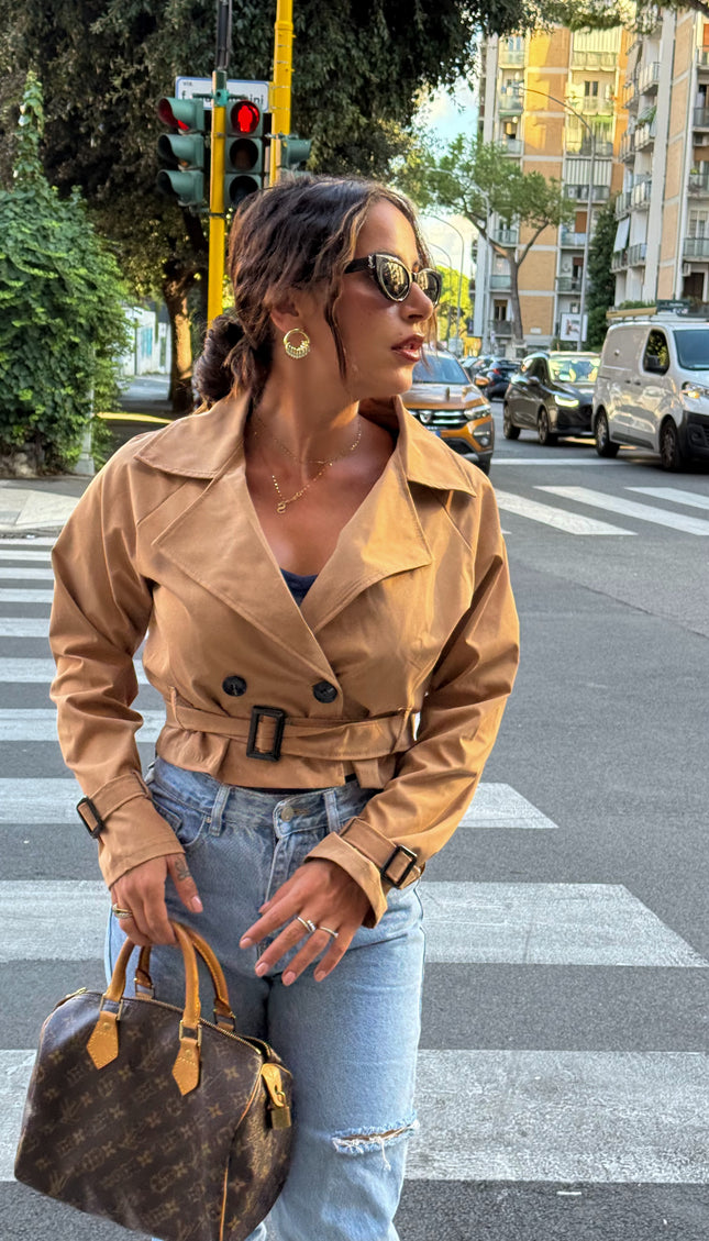 Trench Crop Camel