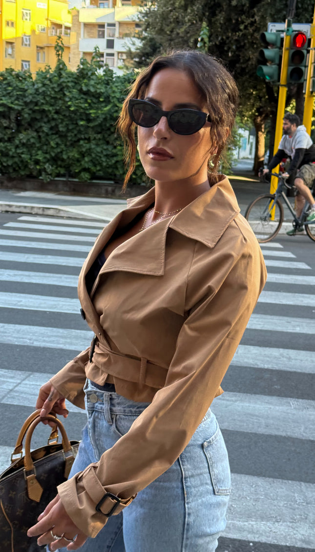 Trench Crop Camel