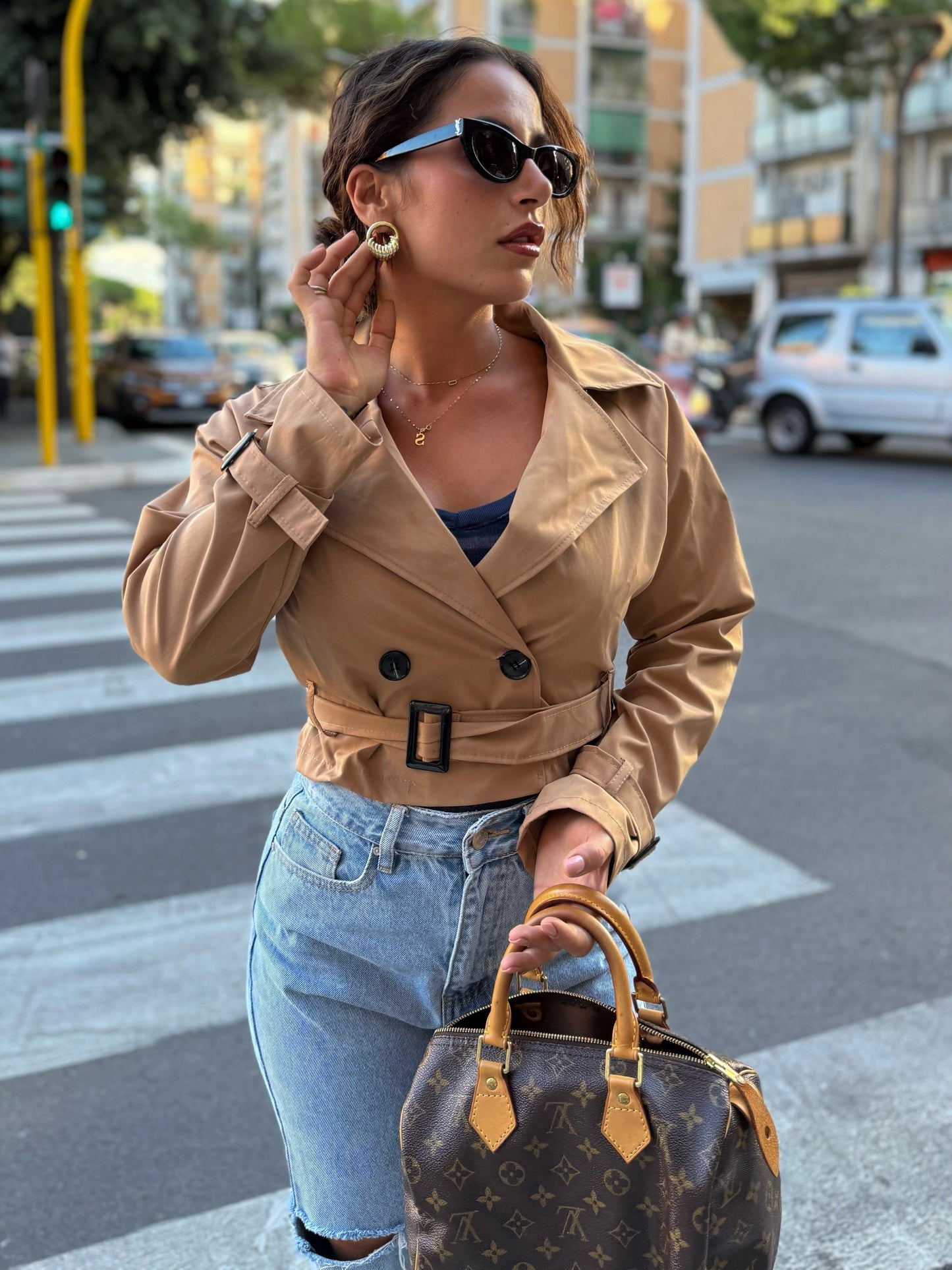 Trench Crop Camel