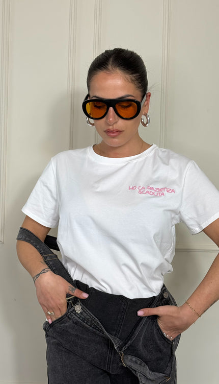 T-shirt ho la pazienza scaduta