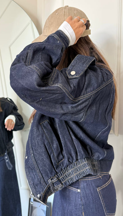 Bomber In Denim