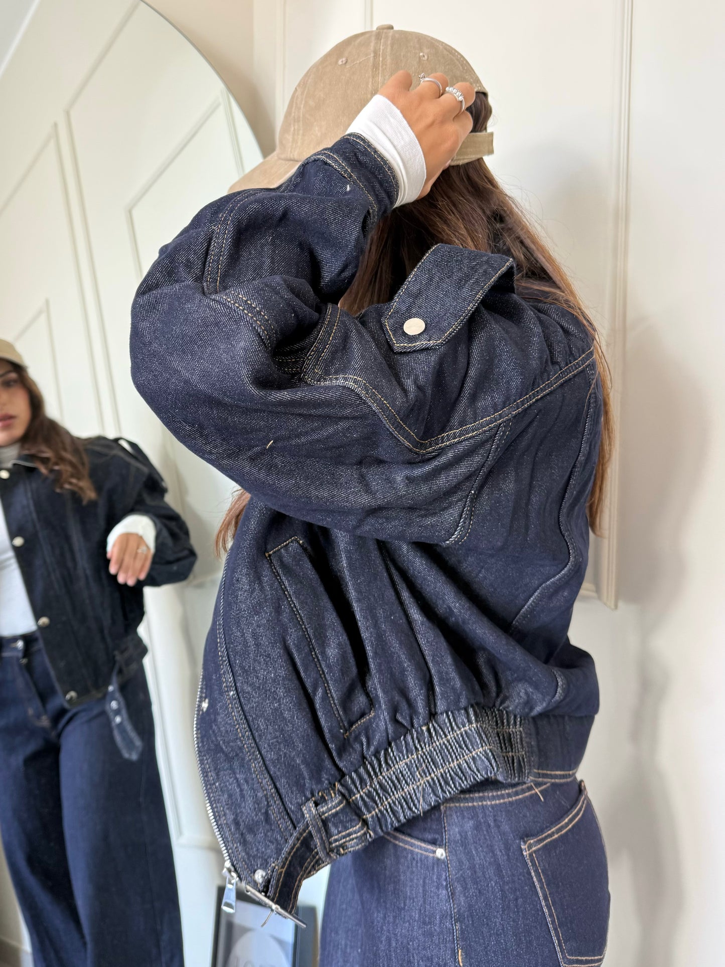 Bomber In Denim