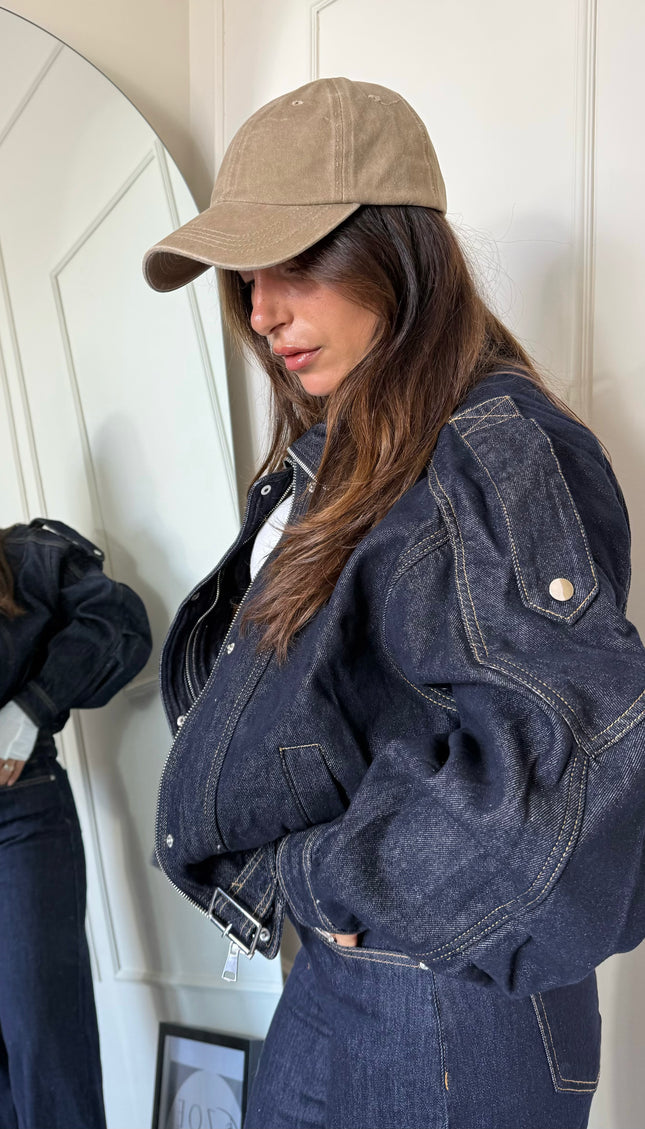 Bomber In Denim