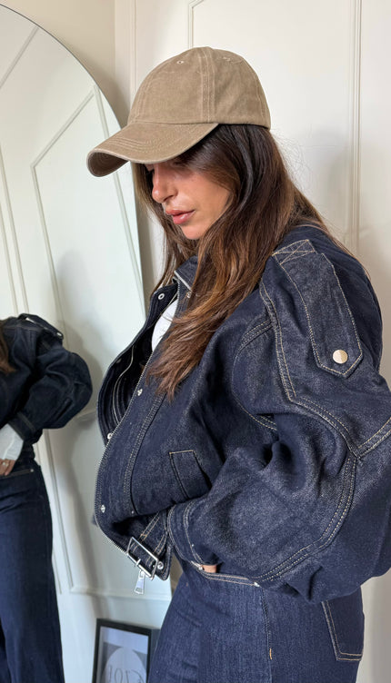 Bomber In Denim