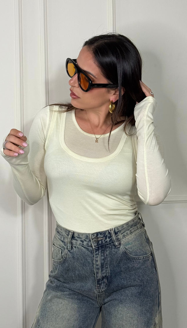 Maglia Basic Alma Lime
