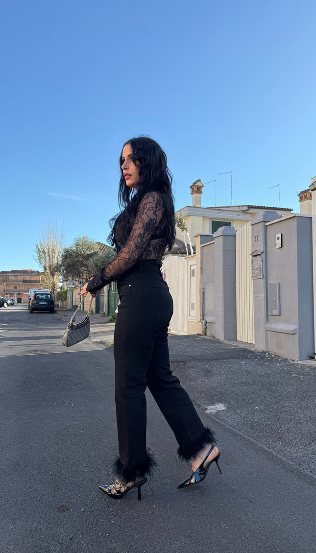 Pantalone Lumina piume