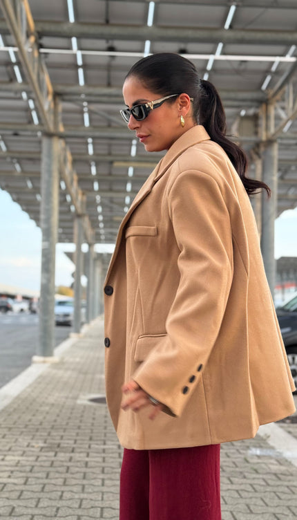 Blazer Oversize Camel