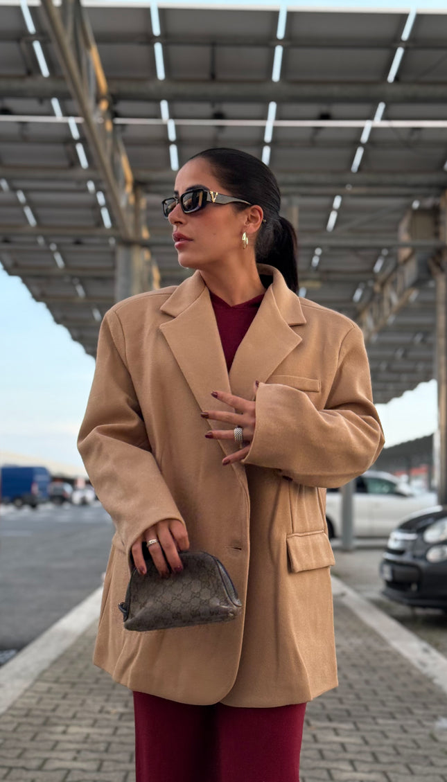 Blazer Oversize Camel