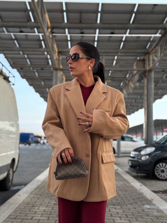 Blazer Oversize Camel