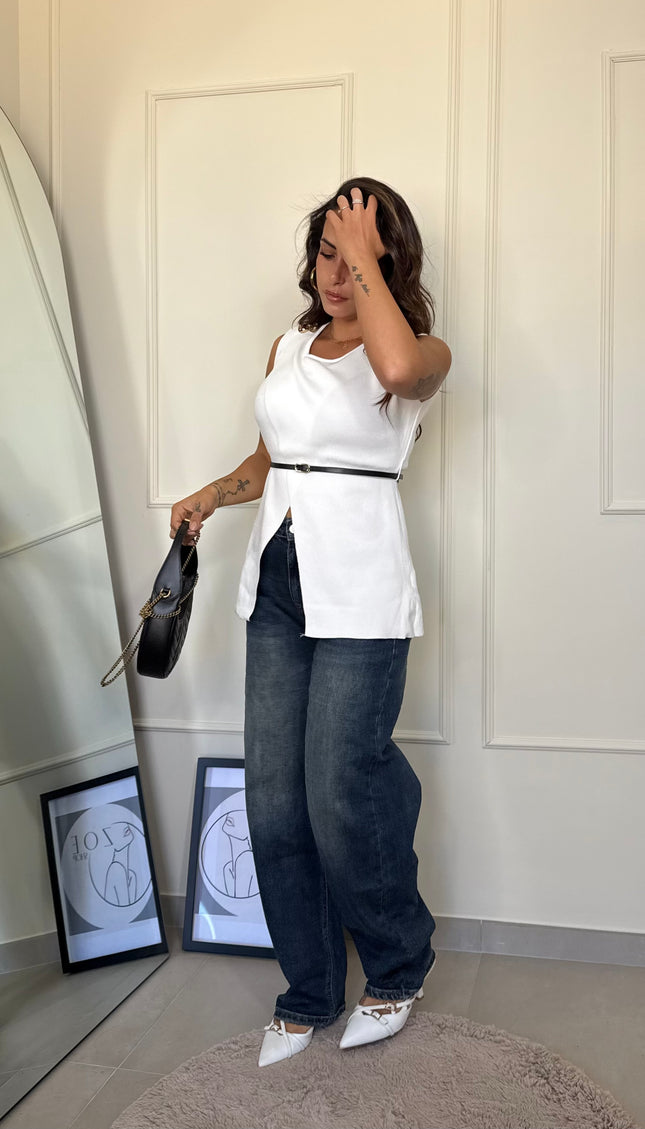 Gilet Con Cinturino Sophia