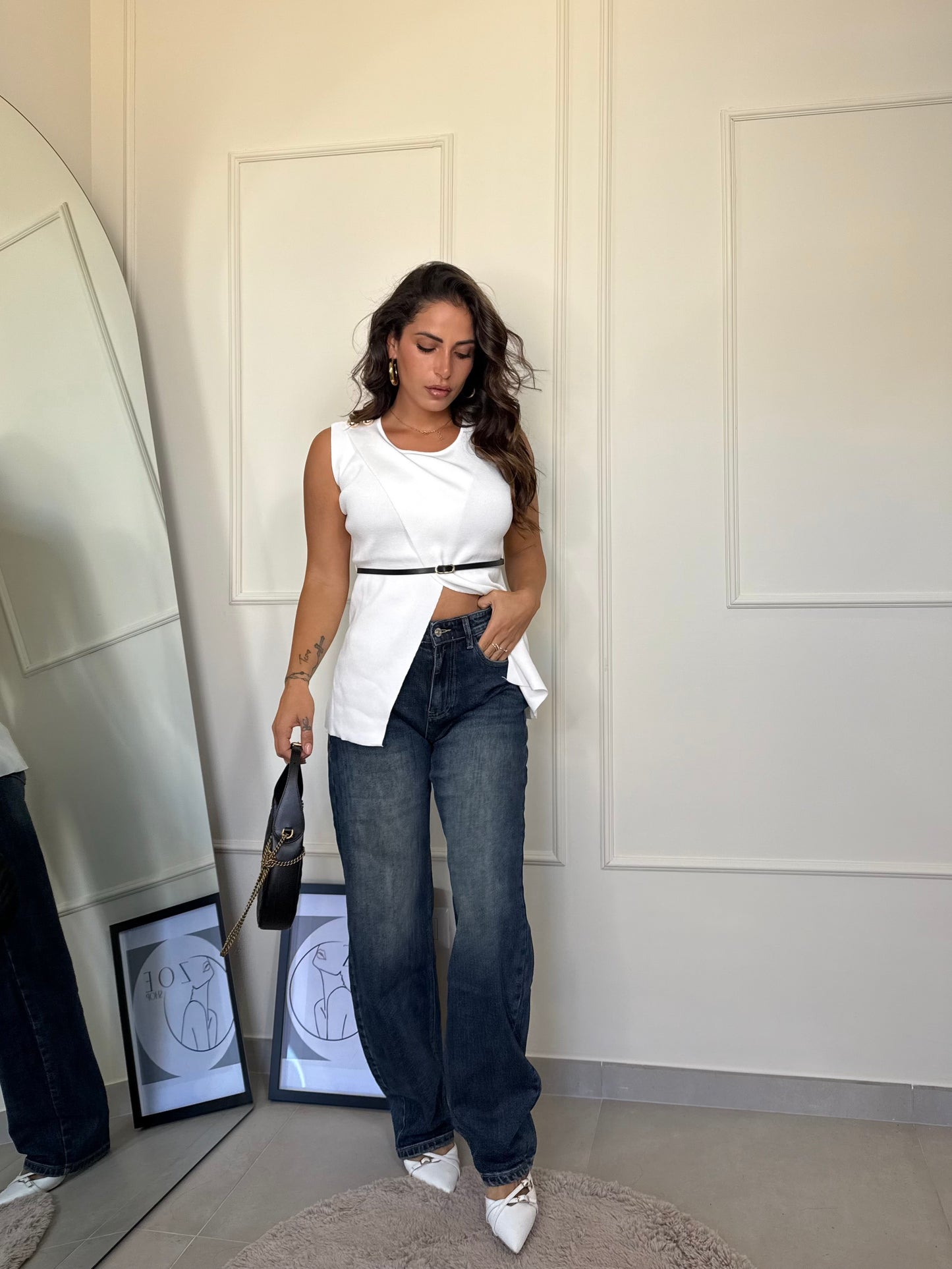 Gilet Con Cinturino Sophia