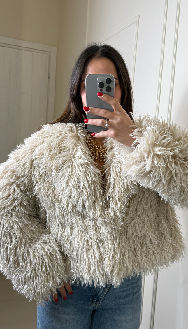 Pelliccia Mongolia Beige