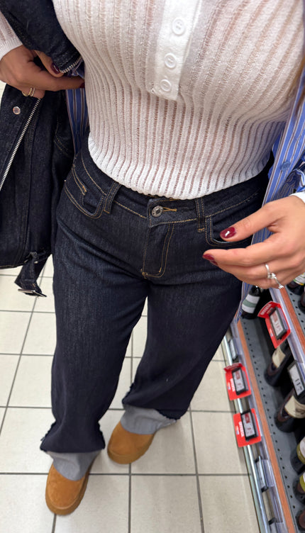 Jeans Risvolto Laura