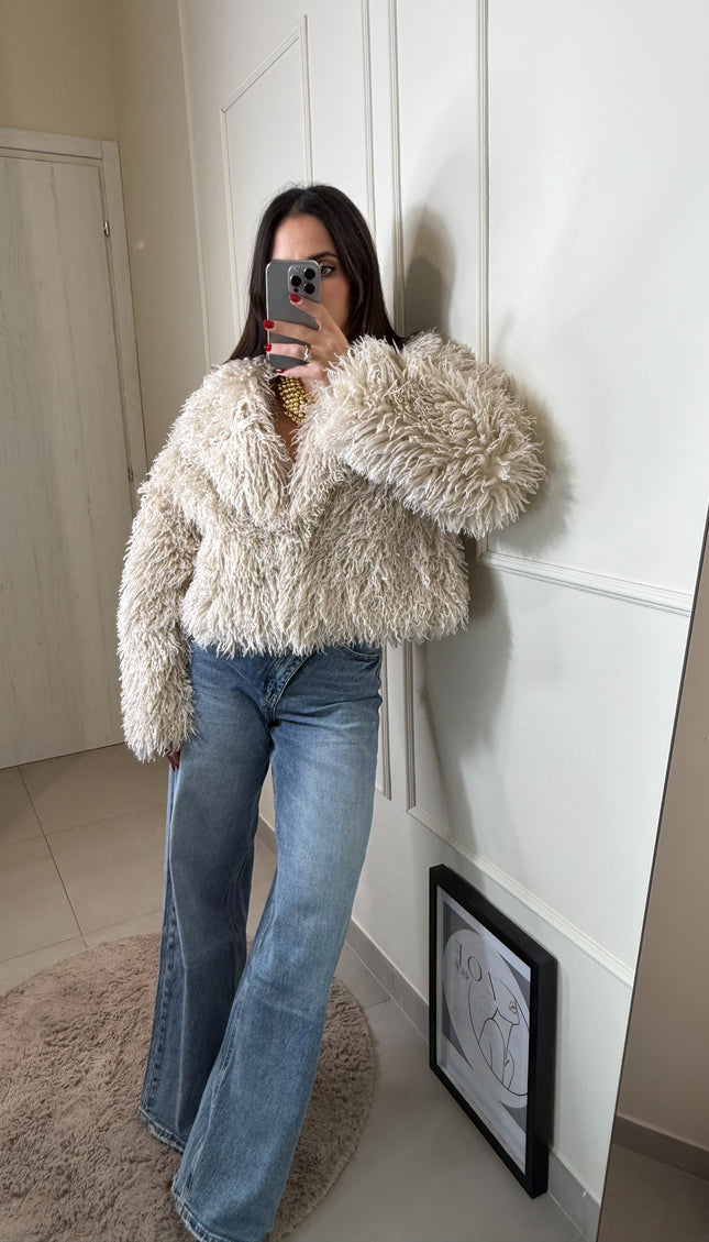 Pelliccia Mongolia Beige