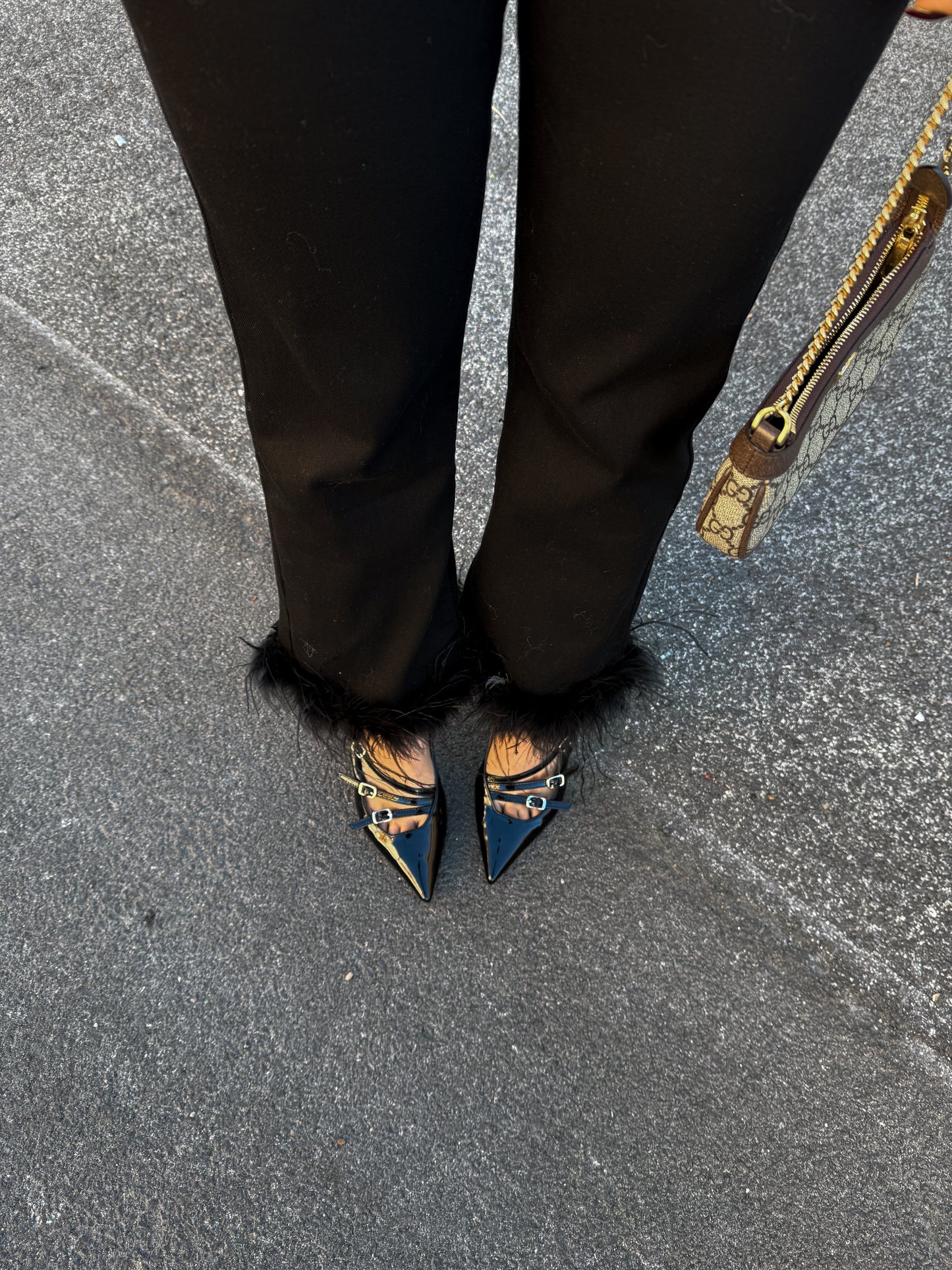 Pantalone Lumina piume