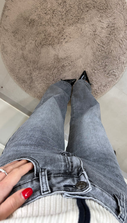 Jeans Grigio Isabel