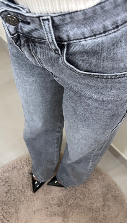 Jeans Grigio Isabel