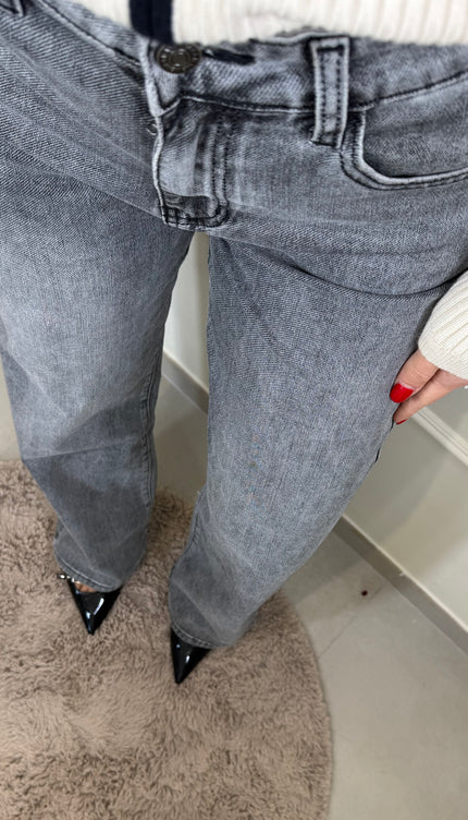 Jeans Grigio Isabel