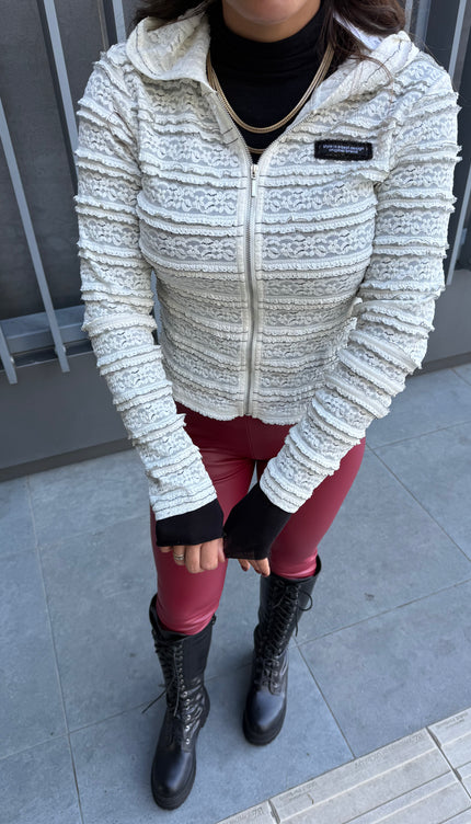 Leggings Ecopelle Bordeaux