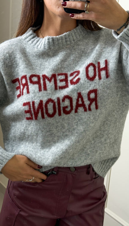 Pull "Ho sempre ragione"