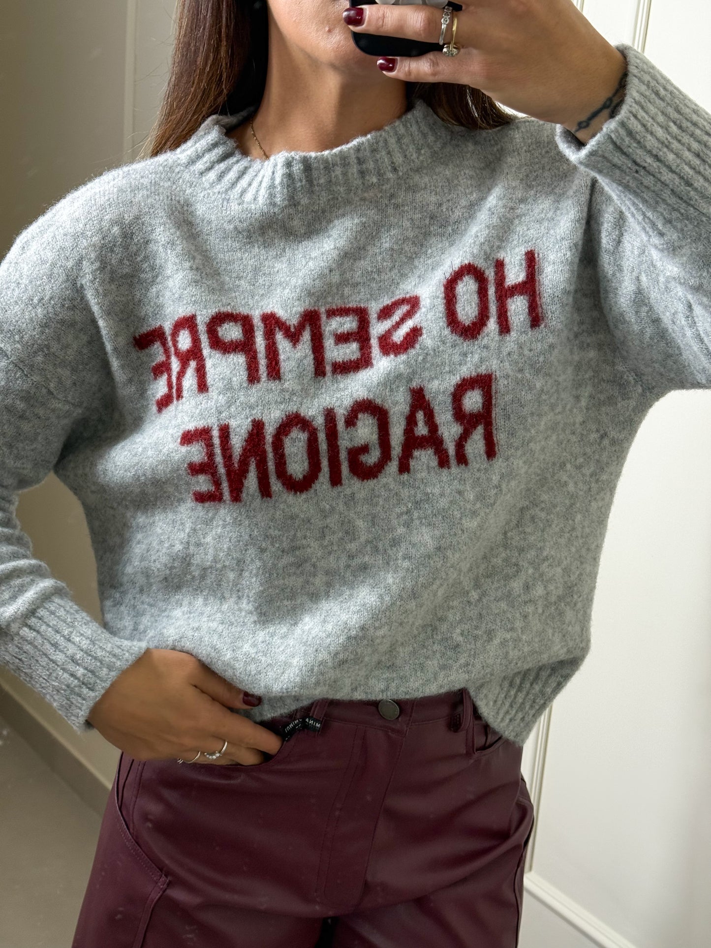 Pull "Ho sempre ragione"