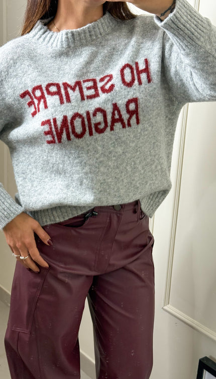 Pull "Ho sempre ragione"