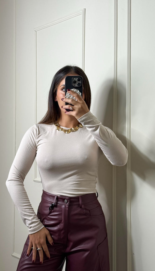 Maglia Basic Girocollo