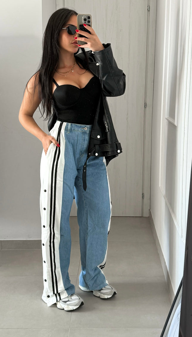 Pantalone Denim Chic