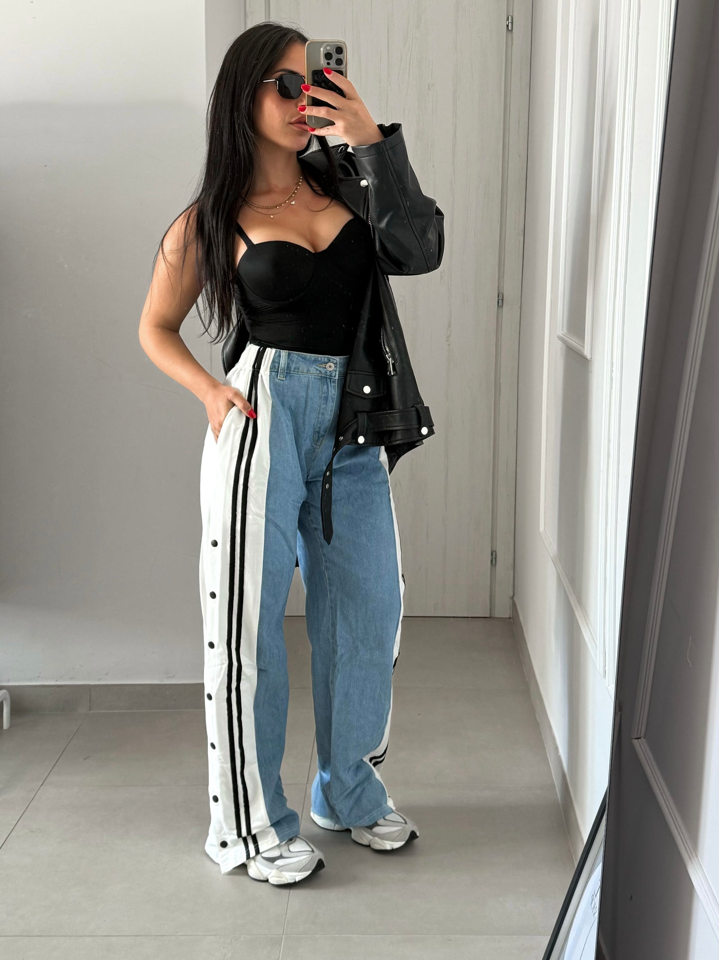 Pantalone Denim Chic