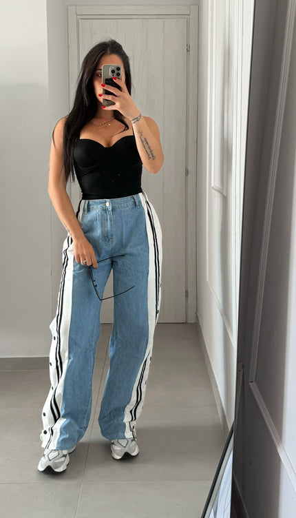 Pantalone Denim Chic