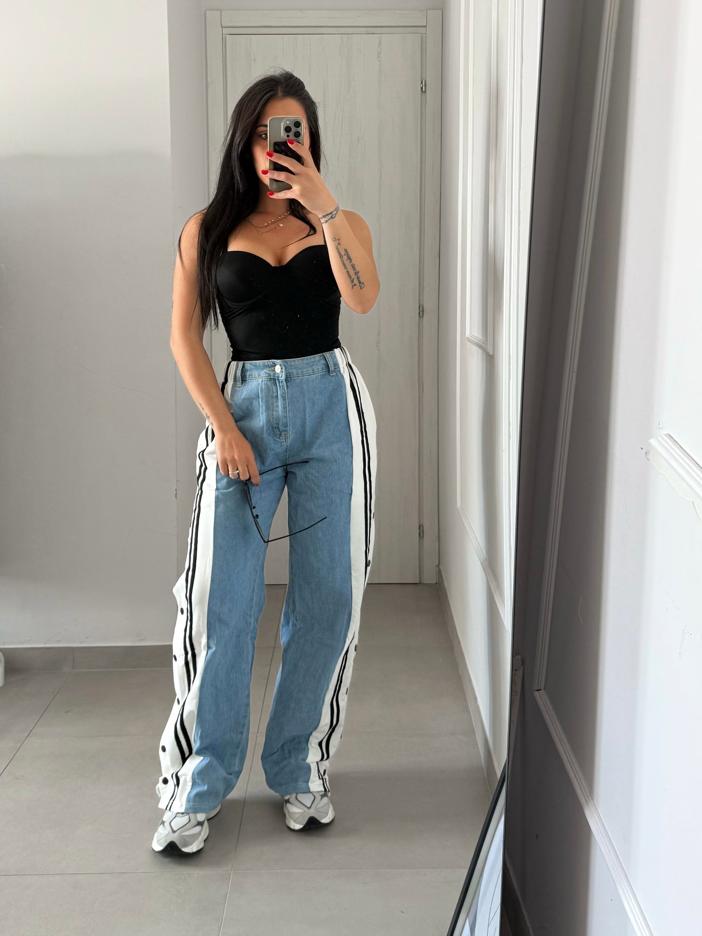 Pantalone Denim Chic